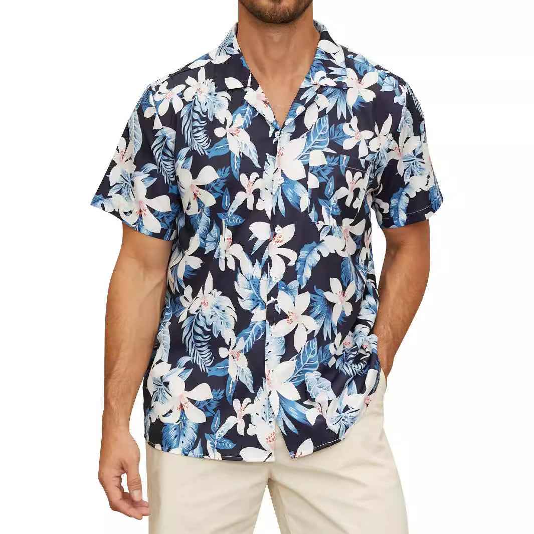 Men's Hawaiian 3D Printed Shirt - OLD MONEY LEGACY