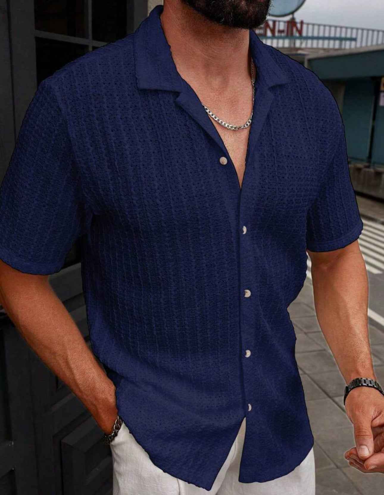 New Men's Fashion Casual Slim Top - OLD MONEY LEGACY