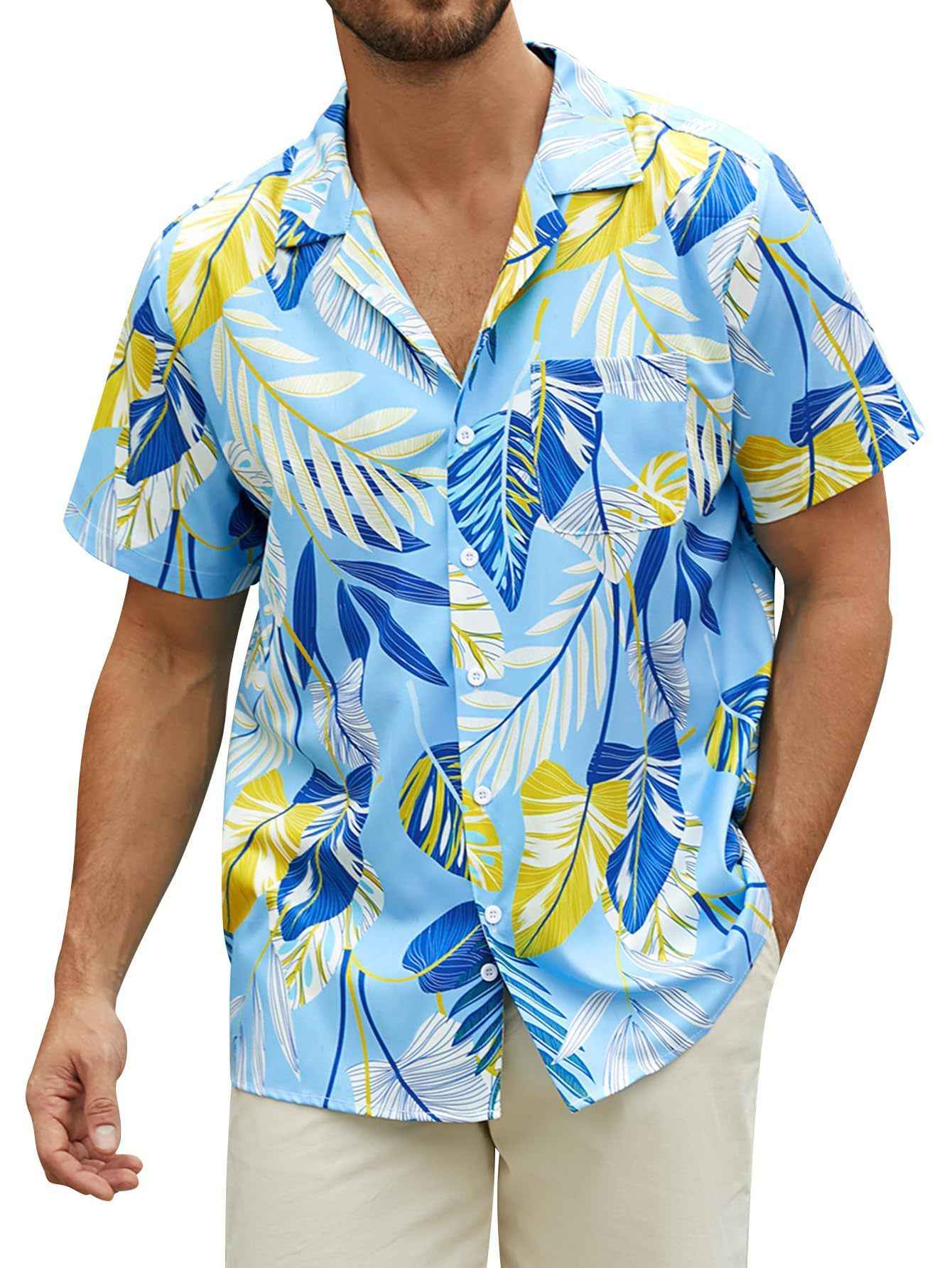 Men's Hawaiian 3D Printed Shirt - OLD MONEY LEGACY