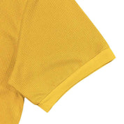 Men's Waffle Knit Polo Shirt Regular Fit - OLD MONEY LEGACY