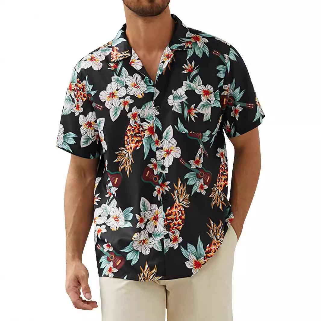 Men's Hawaiian 3D Printed Shirt - OLD MONEY LEGACY