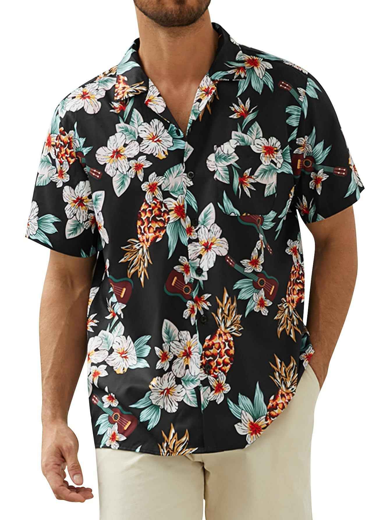 Men's Hawaiian 3D Printed Shirt - OLD MONEY LEGACY