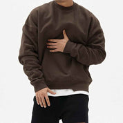 Pullover Round Neck Sweater Loose Men Clothes - OLD MONEY LEGACY