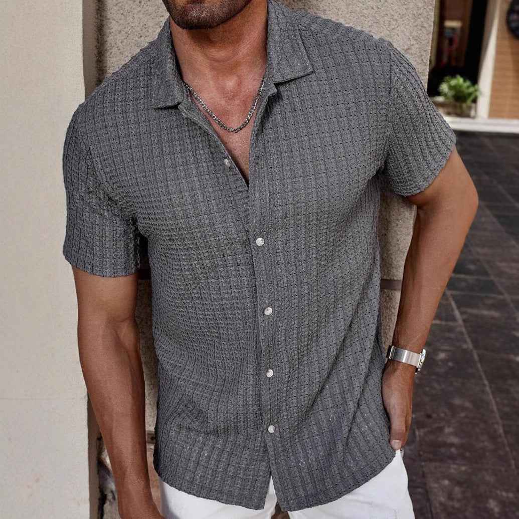 New Men's Fashion Casual Slim Top - OLD MONEY LEGACY