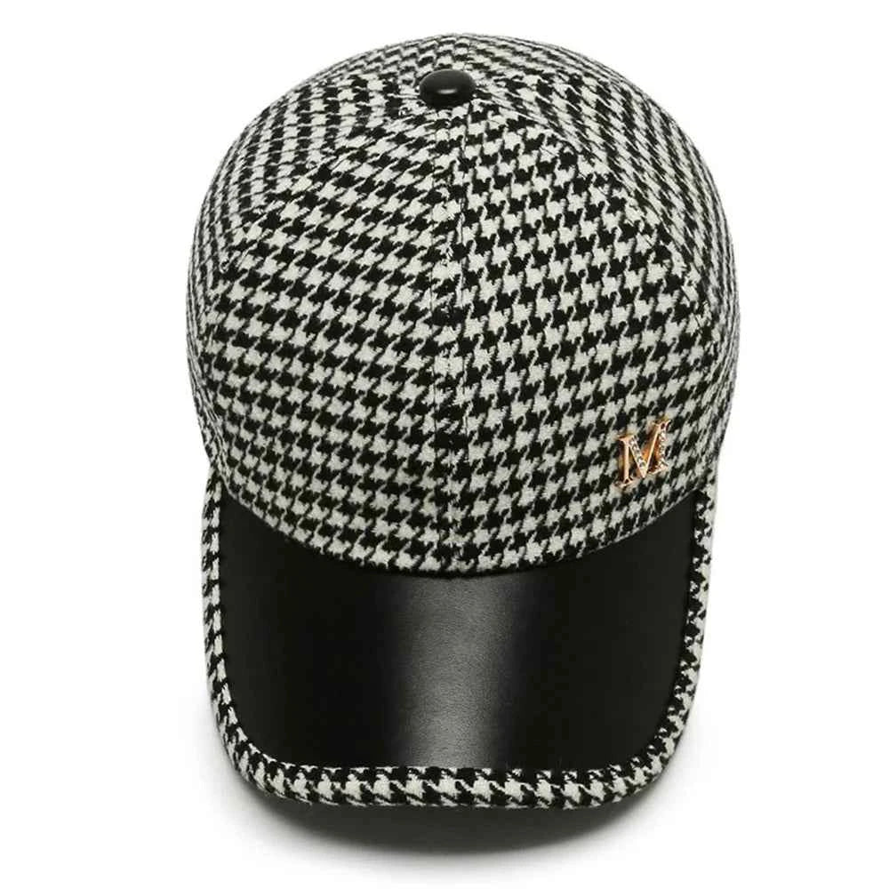 Houndstooth Baseball Cap