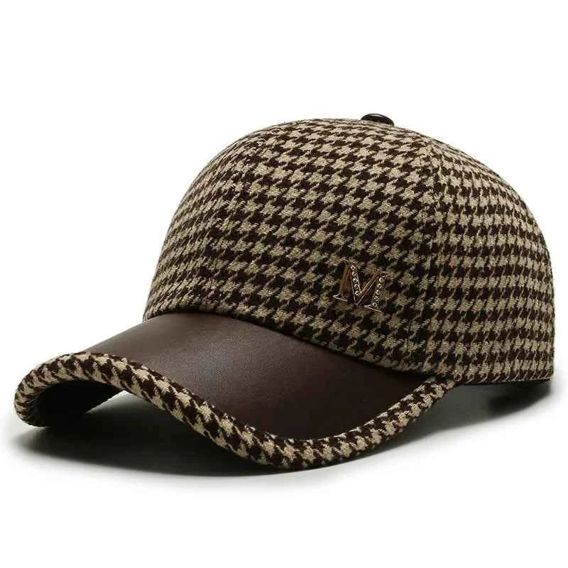 Houndstooth Baseball Cap
