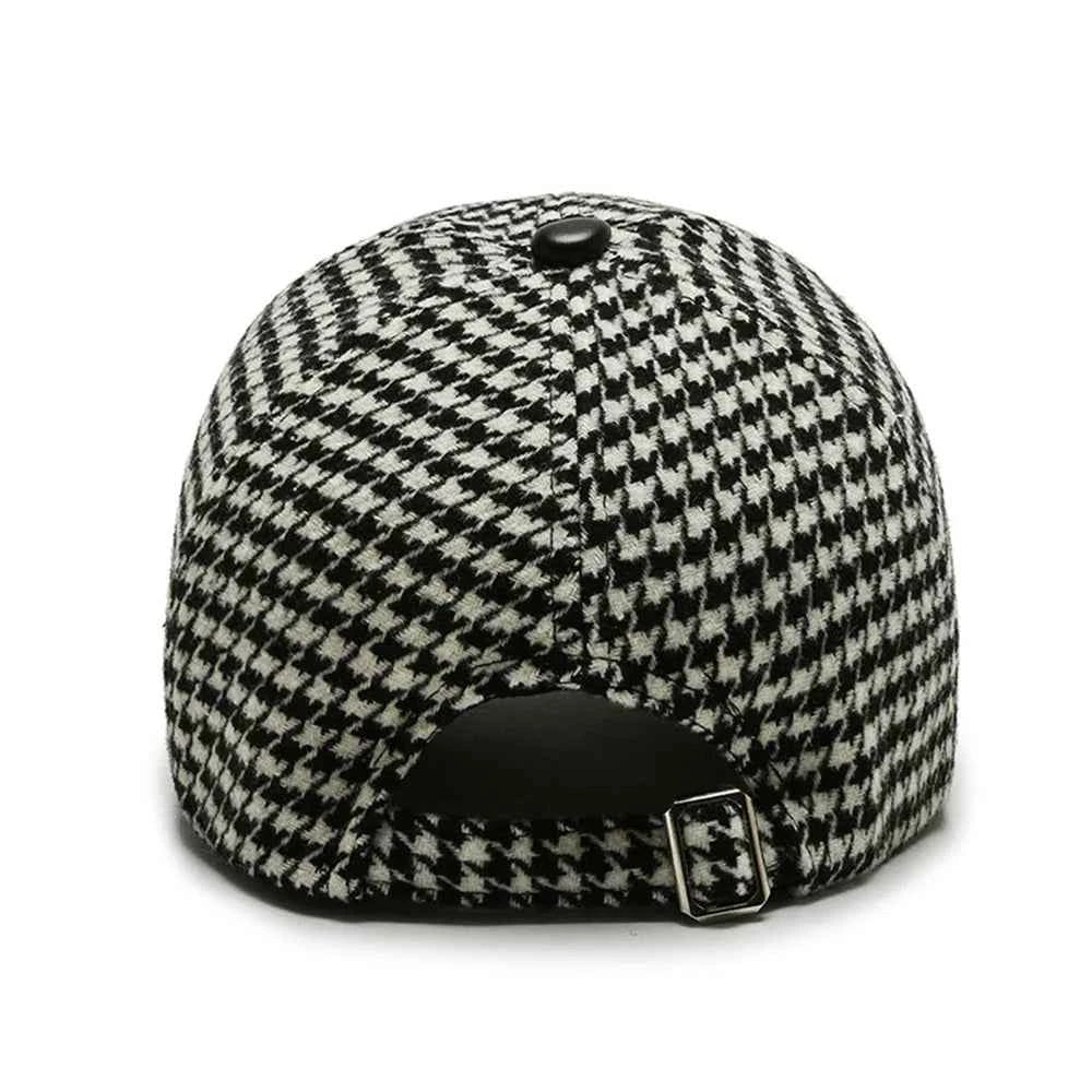 Houndstooth Baseball Cap