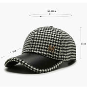 Houndstooth Baseball Cap