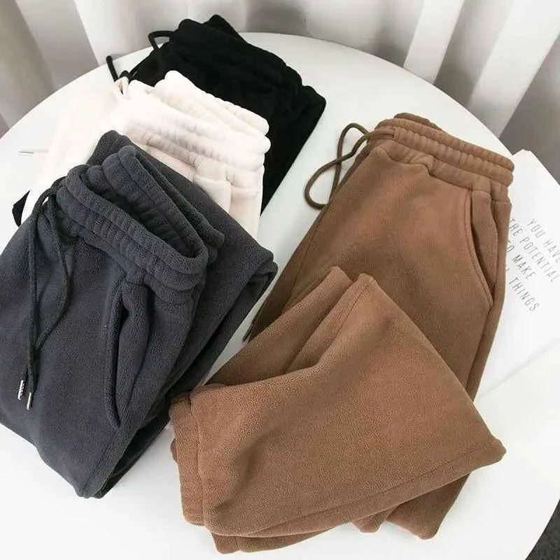 Cozy Fleece Lounge Pants | Women's Soft Thermal Winter Pajama Bottoms