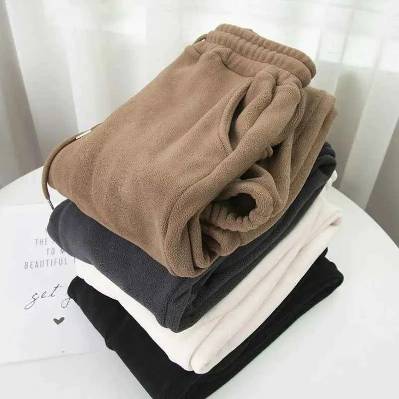 Cozy Fleece Lounge Pants | Women's Soft Thermal Winter Pajama Bottoms
