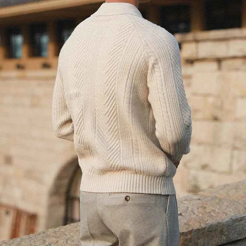 Men’s Soft Knit Sweater – Classic Crewneck Pullover