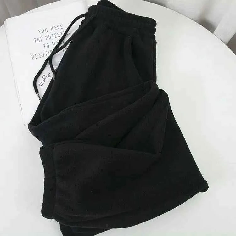 Cozy Fleece Lounge Pants | Women's Soft Thermal Winter Pajama Bottoms