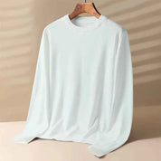 Men’s Classic Wool Sweater – Tailored Wool Blend Pullover