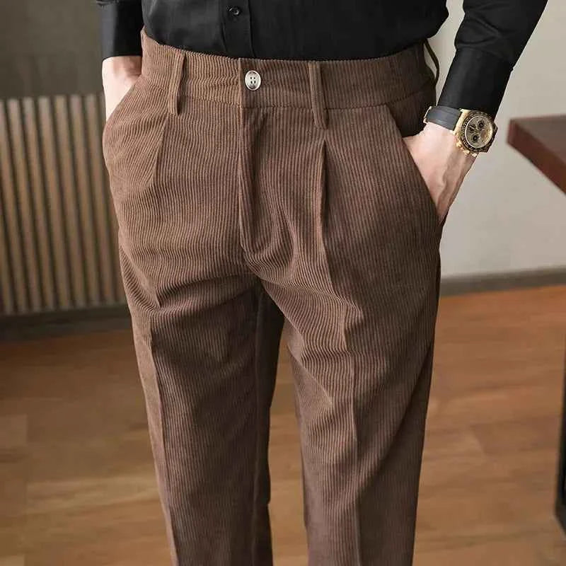 Corduroy Elegant Trousers
