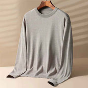 Men’s Classic Wool Sweater – Tailored Wool Blend Pullover