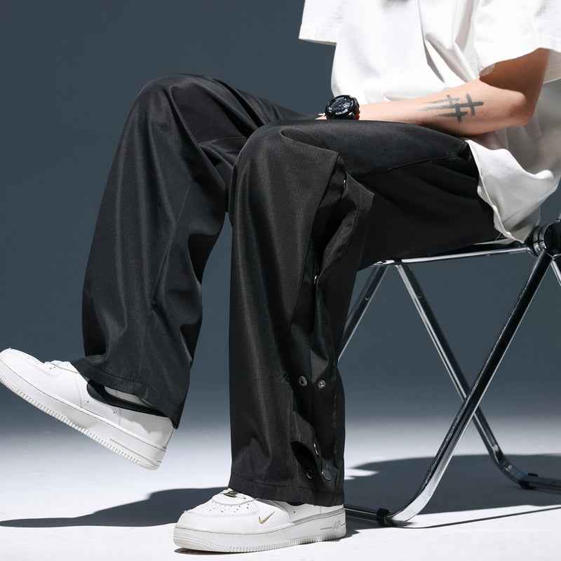 Pontus Straight Pants | Men's Classic Fit Stretch Dress Trousers