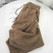 Cozy Fleece Lounge Pants | Women's Soft Thermal Winter Pajama Bottoms