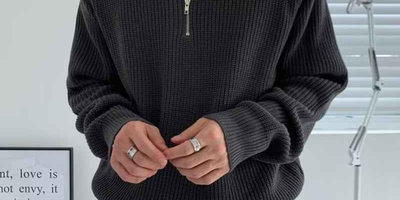 Sinan Minimalist Knitted Men's Sweater - Classic Crewneck Pullover for Effortless Style - OLD MONEY LEGACY