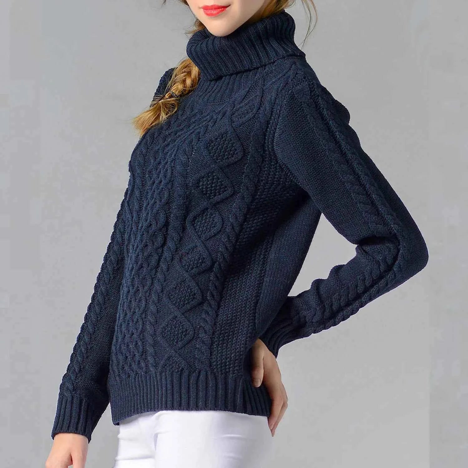 Sima Pullover Sweater | Women's Oversized Ribbed Knit Jumper