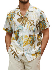 Men's Hawaiian 3D Printed Shirt - OLD MONEY LEGACY