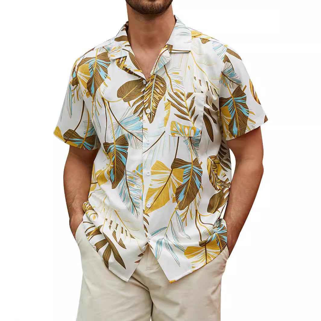 Men's Hawaiian 3D Printed Shirt - OLD MONEY LEGACY