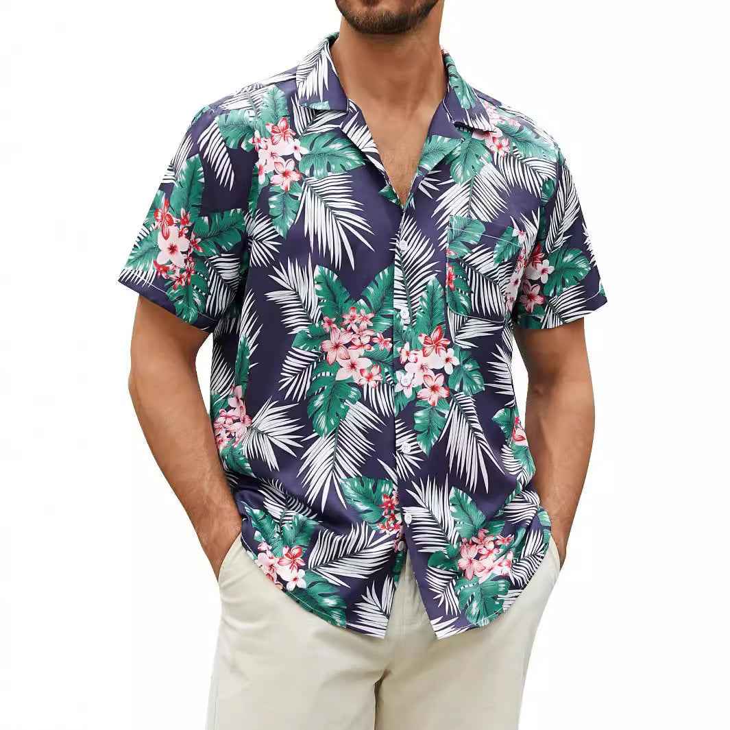 Men's Hawaiian 3D Printed Shirt - OLD MONEY LEGACY