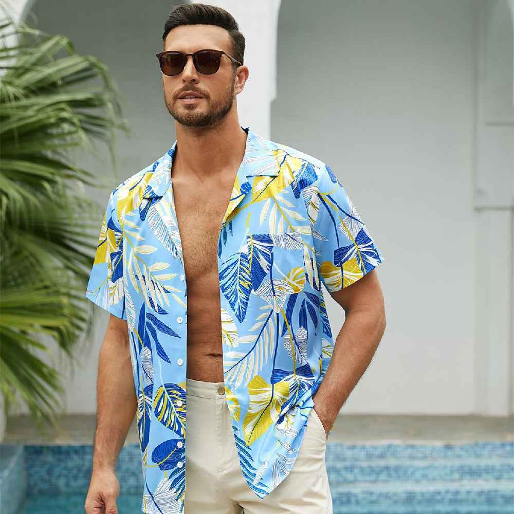Men's Hawaiian 3D Printed Shirt - OLD MONEY LEGACY
